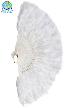 VENTAGLIO PIUME BIANCHE